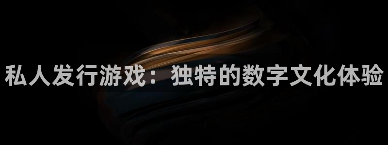 完美电竞登录注册账号失败怎么回事：私人发行游戏：独特的数字文化体验